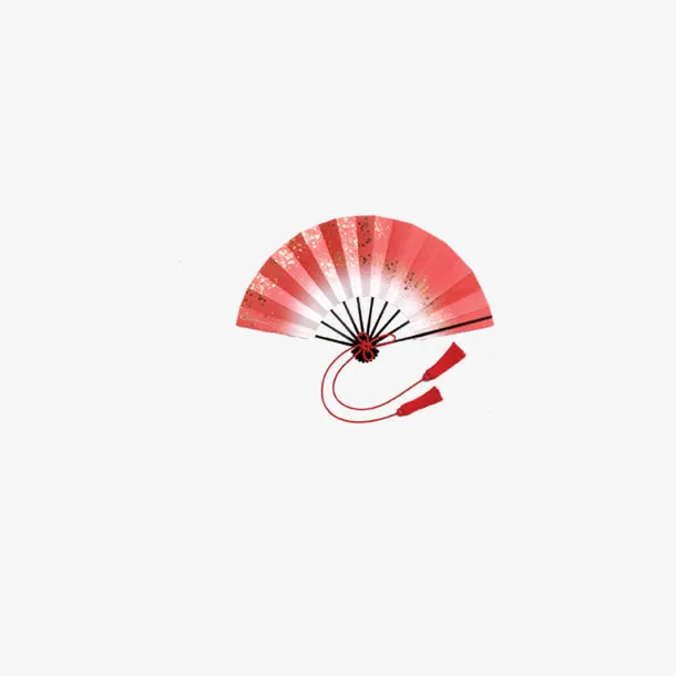 中国风扇子免抠