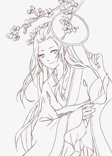 卡通古风手绘免抠