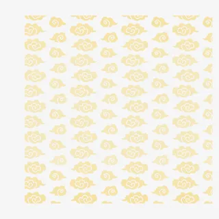 矢量黄色云纹装饰背景