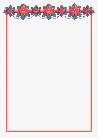 圣诞边框，圣诞节，圣诞氛围免抠