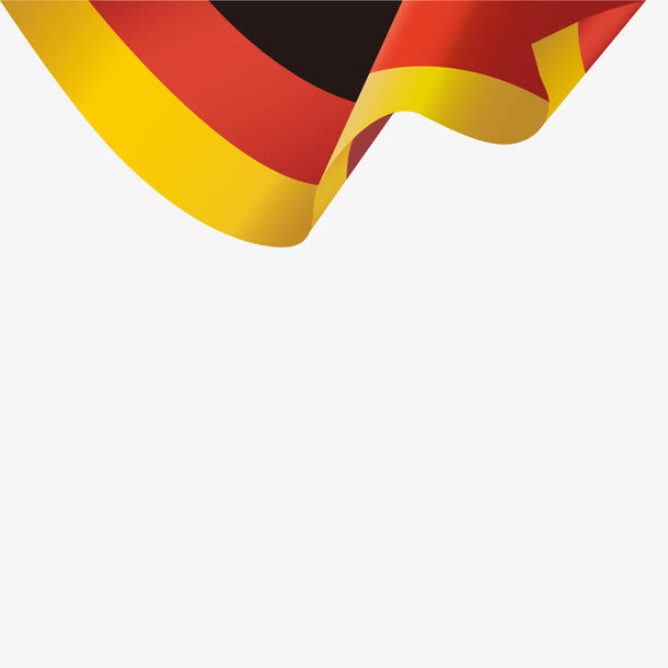 飘扬的德国国旗免抠