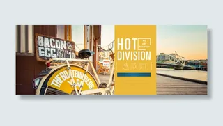 黄色运动风淘宝海报设计背景