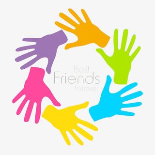 快乐友谊日免抠