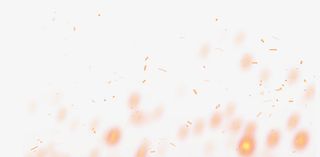 创意合成燃烧的火焰飘落的火星免抠