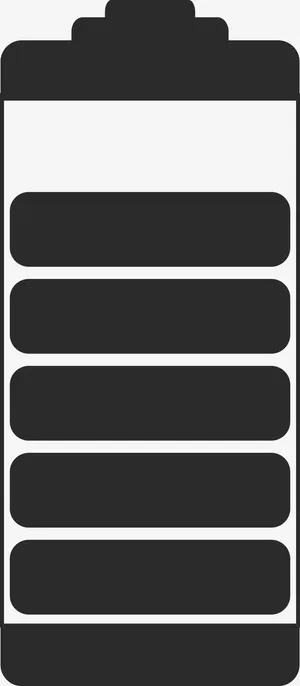 矢量电池电量图标免抠