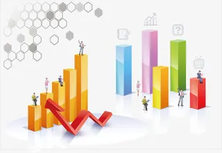 数据分析直方图免抠