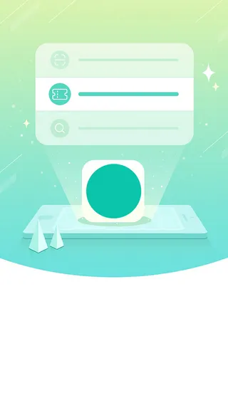 外卖美食简约蓝色H5背景素材高清