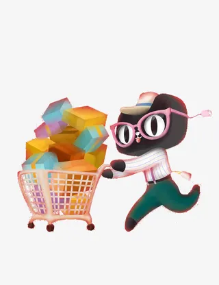 天猫购物车免抠