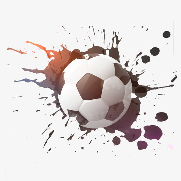 唯美足球素材免抠