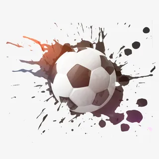 唯美足球素材免抠