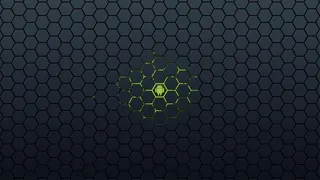 几何安卓黑色背景素材高清