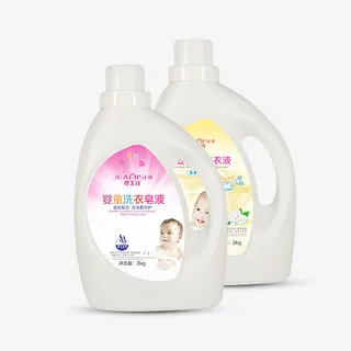 母婴护理洗衣液产品实物图免抠