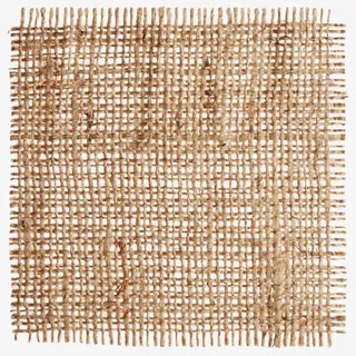 黄色粗麻布纹理免抠