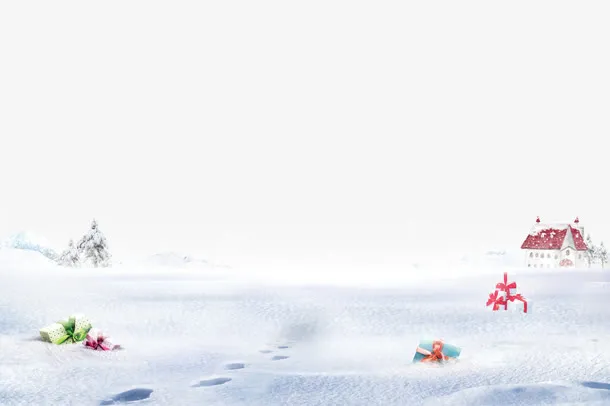 冰雪房子免抠