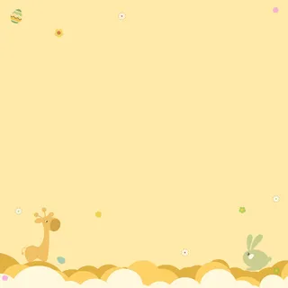 可爱卡通童真背景高清