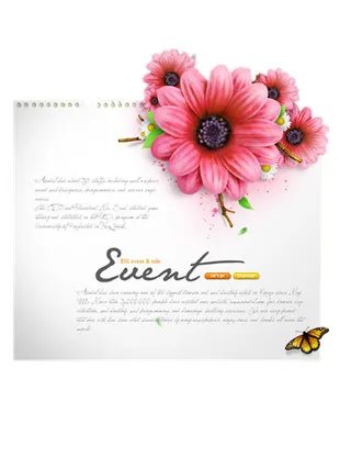 花朵装饰矢量图免抠