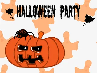 万圣节晚会免抠