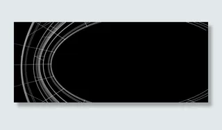 光线与黑色背景高清