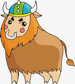 萌萌哒小牛免抠