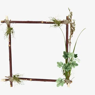 树枝边框相框免抠