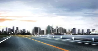 城市建筑广告背景高清