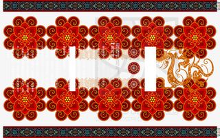 矢量古典边框花纹免抠