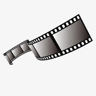 展开的电影交卷插图免抠