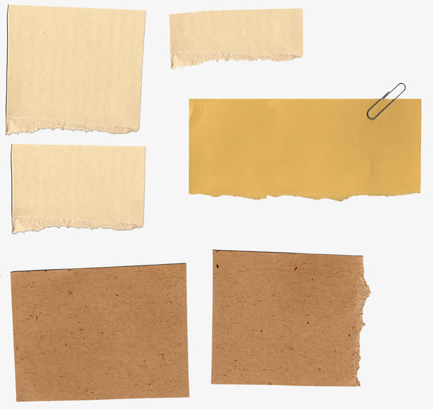 纸张合集免抠