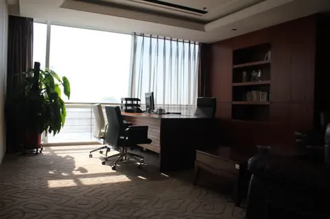 办公室商务室内场景免抠背景banner海报元素