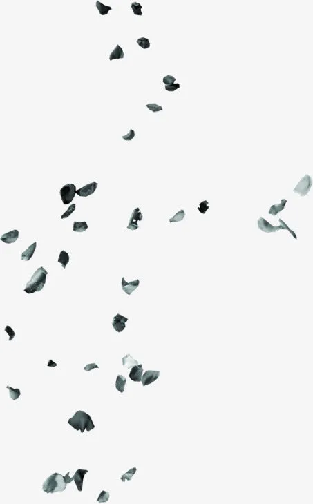 灰色碎片飞舞背景七夕情人节