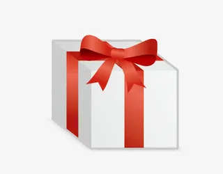 矢量礼盒礼物免抠