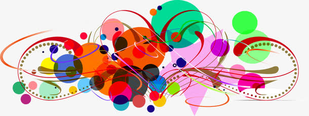 抽象矢量图免抠