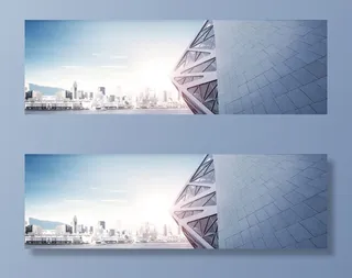 房地产广告banner创意设计免抠