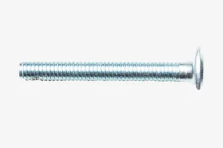 银色平放的螺纹螺丝五金工具实物免抠