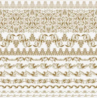 古典欧式花纹底纹免抠