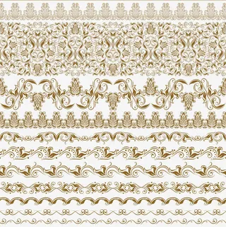 古典欧式花纹底纹免抠