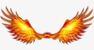 火焰翅膀免抠