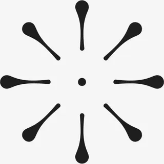 角花底纹花型对称平面图形免抠