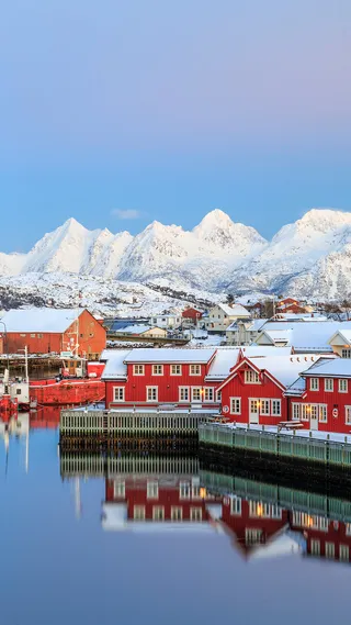 国外唯美村庄背景高清