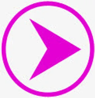 玫粉向下箭头免抠