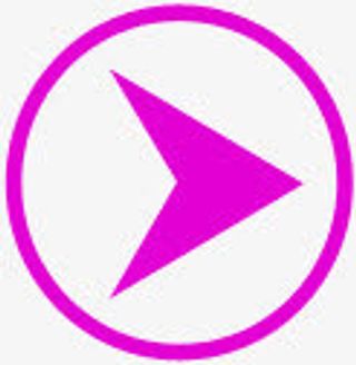 玫粉向下箭头免抠