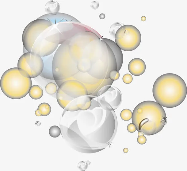 矢量创意气泡背景
