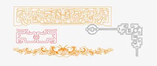 中国传统纹样免抠