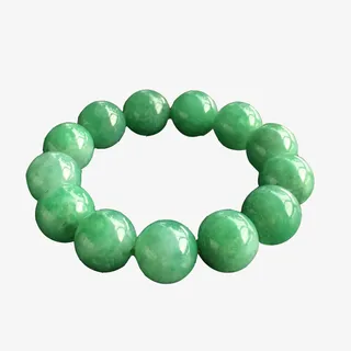 翡翠手链免扣素瓷免抠