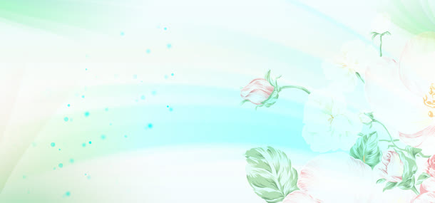 唯美花纹底纹背景