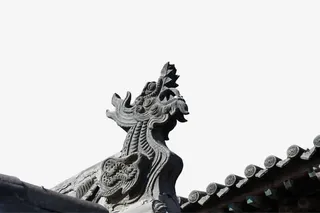 龙抬头房角装饰免抠