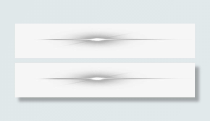 创意手绘合成效果白色光效免抠