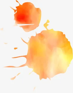 夏日海报活动颜色墨迹免抠 夏日海报活动颜色墨迹免抠