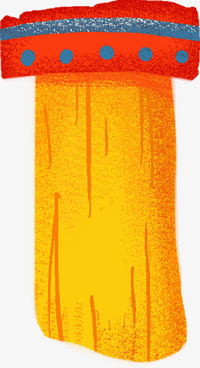 灯笼底遂金穗免抠