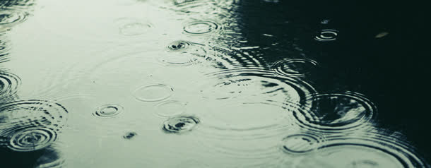 水池下雨背景矢量高清素材